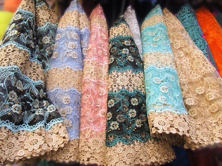 Zijuka Nigeria – Stone Pattern Lace Fabric